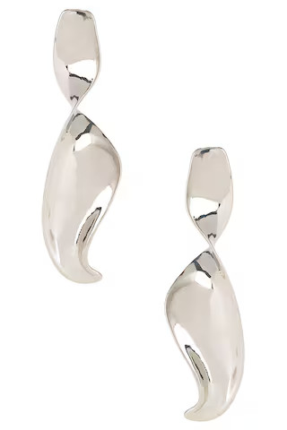 8 Other Reasons Twist Earrings in Silver from Revolve.com | Revolve Clothing (Global)