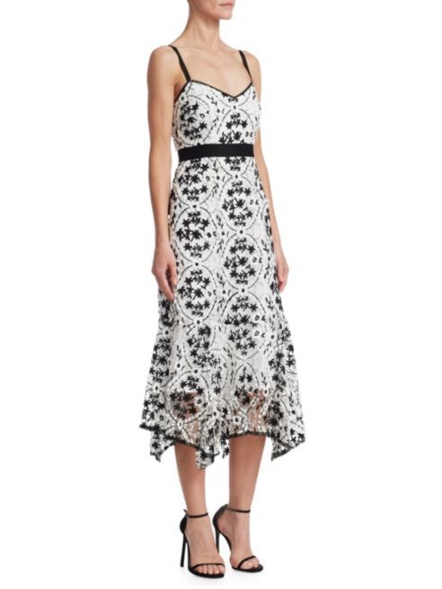 Nanette Lepore - Debut Floral Embroidered Dress | Saks Fifth Avenue