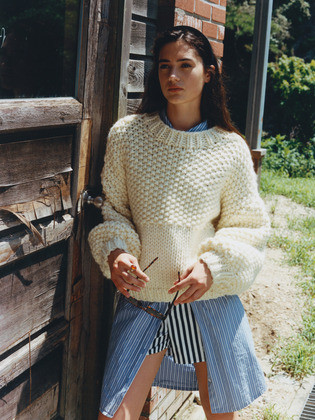 [단독]Hand Knitted Sweater | (주)더블유컨셉코리아/W Concept(KR)