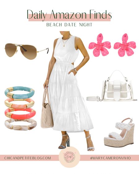 Amazon Finds: Beach Date Night Look

spring dress // vacation outfit // white dress

#LTKSeasonal #LTKFind #LTKstyletip