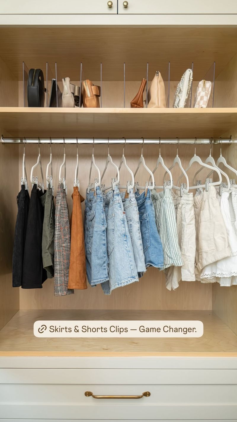 Skirts & Shorts Clips - Game Changer!

#LTKHome #LTKFindsUnder50