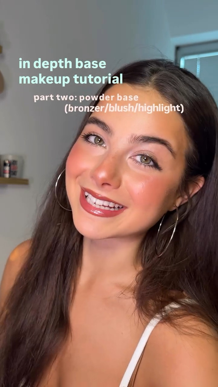 as promised here is part two to my base makeup tutorial: featuring my inability to pick one shade of anything 😍

eye tutorial is up already and lip combo is nextttt

products & shades are 🧝-ed per ussssssual
-
-
@urbandecaycosmetics @rarebeauty @benefitcosmetics @kosas @smashboxstudios @dolcegabbana_beauty 
-
-
#basemakeup#makeuptutorial#blush#bronzer#highlight