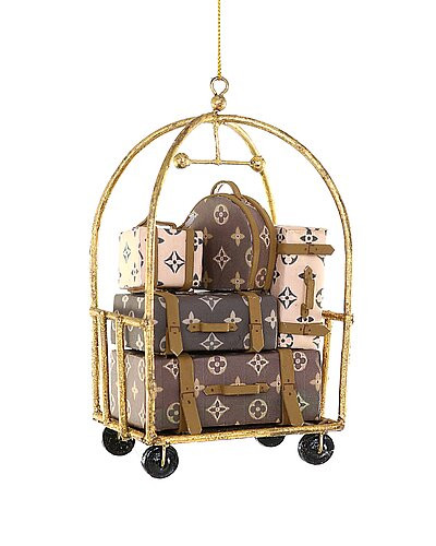 Luxury Hotel Luggage Ornament | Rue La La