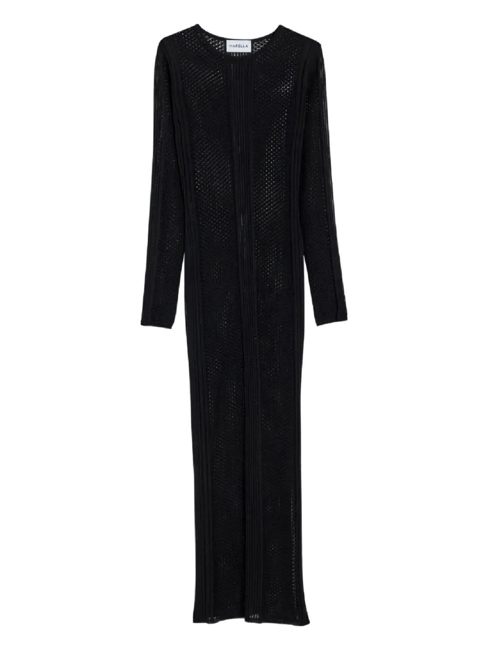Marella long-sleeve dress - Black | Farfetch Global