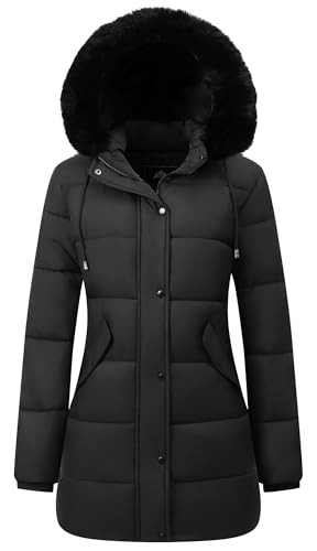 GOLDLADIES Women's Winter Coat Long Waterproof Parka - Warm Snow Jacket for Women,Windproof Winte... | Amazon (US)