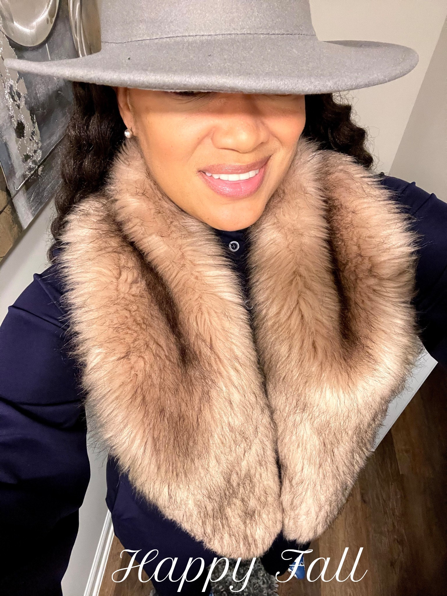 This look is so simply, effortlessly but stunning!  I’m wearing a Dark Blue long sleeve jumpsuit with with a gray wide brim Fedora and a fur collar shawl.  These two accessories elevated the jumpsuit into a whole VIBE!  

Picture perfect when elevating your look with accessories such as Fly Fedora and Fur Shawl!!  #fur #shawl #jumpsuit #holiday #darkblue  #fedora #hat  #styleinspo #fallfashion #fall #winterfashion #chic #trendy #brunch #lunch #datenight #amazon #ootd #thanksgiving #christmas #elevateyourlook #fashioninspo

#LTKootd #LTKMidsize #LTKHoliday
