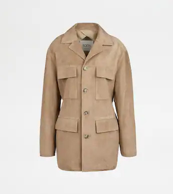 Safari Jacket in Pashmy Suede | Tods