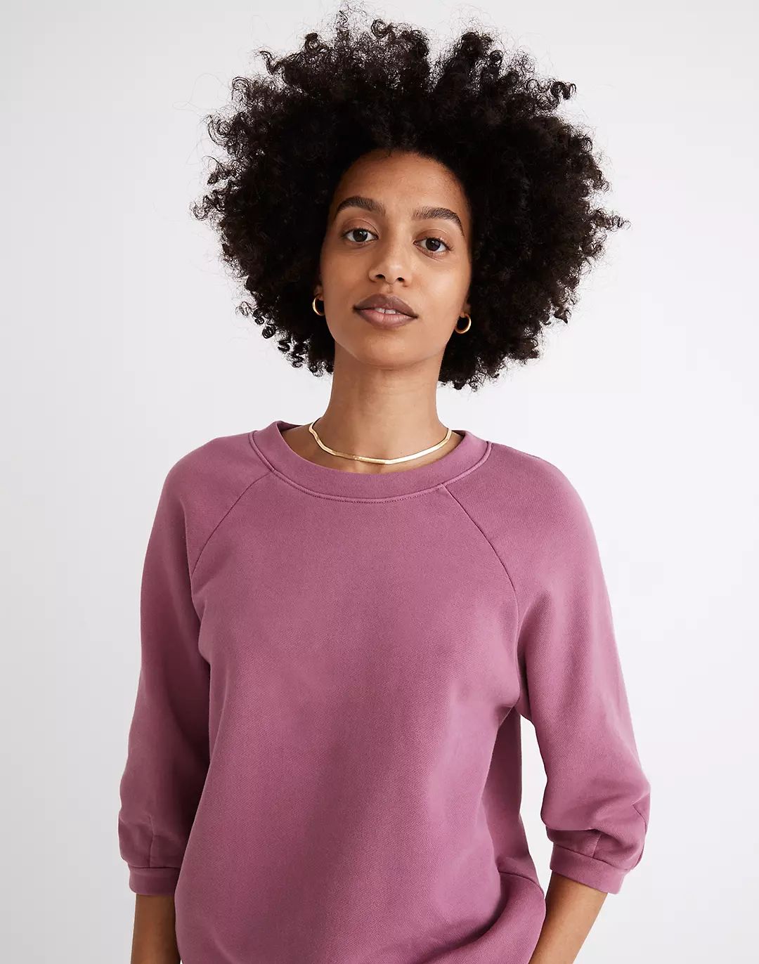 (Re)sourced Cotton Cloudberry Sweatshirt | Madewell