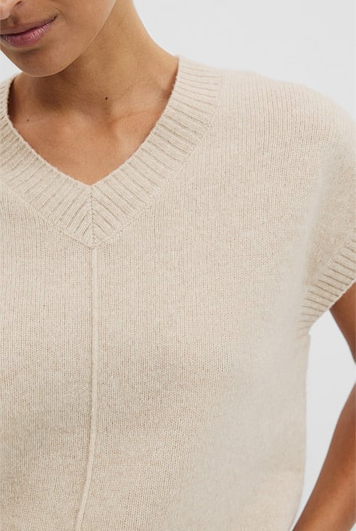 Merino Knit Vest | Country Road