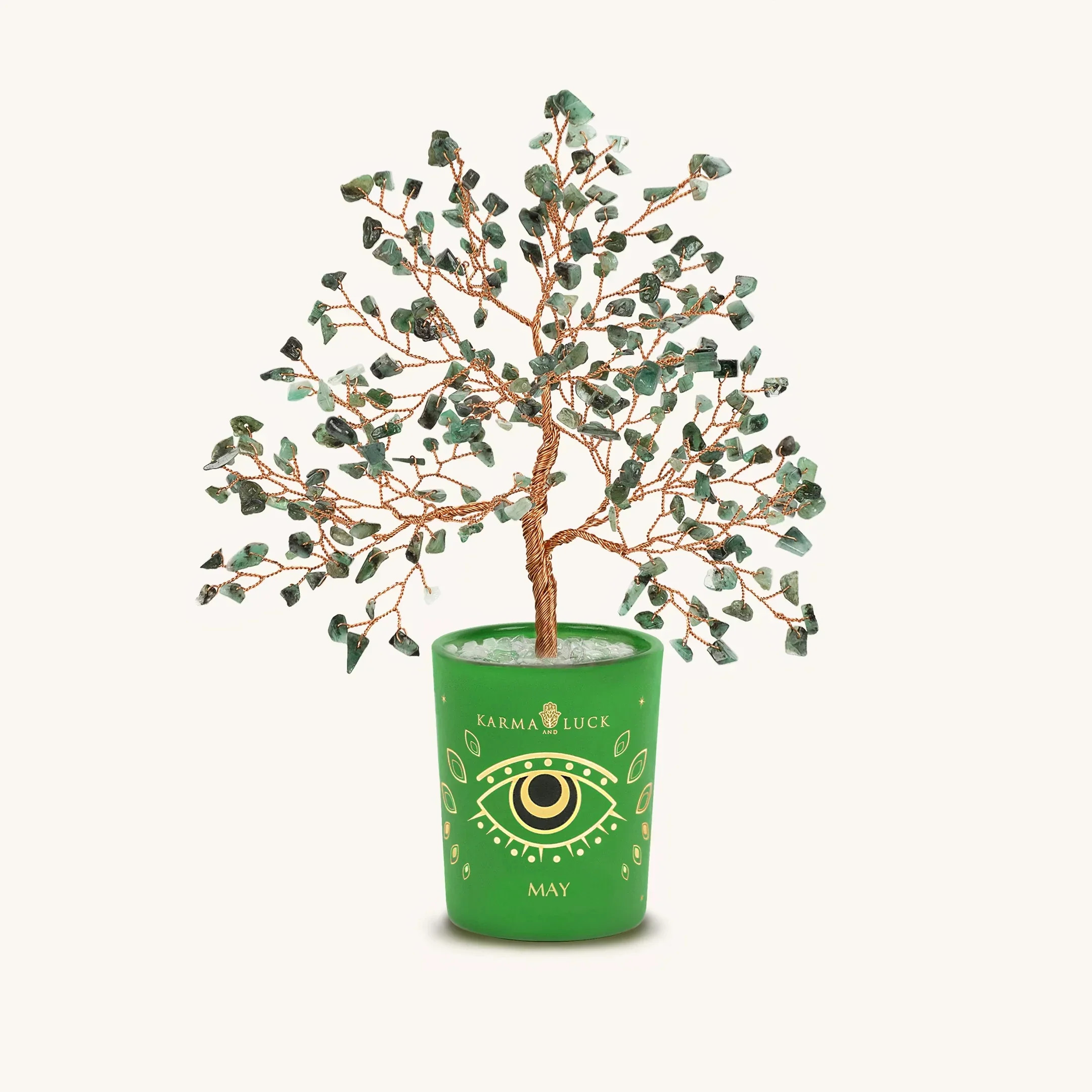 Successful Endeavors Emerald May Birthday Tree | Karma and Luck | Karma and Luck
