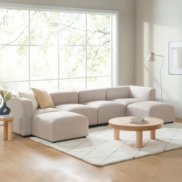 Luca 6 - Piece Upholstered Sectional | Wayfair North America