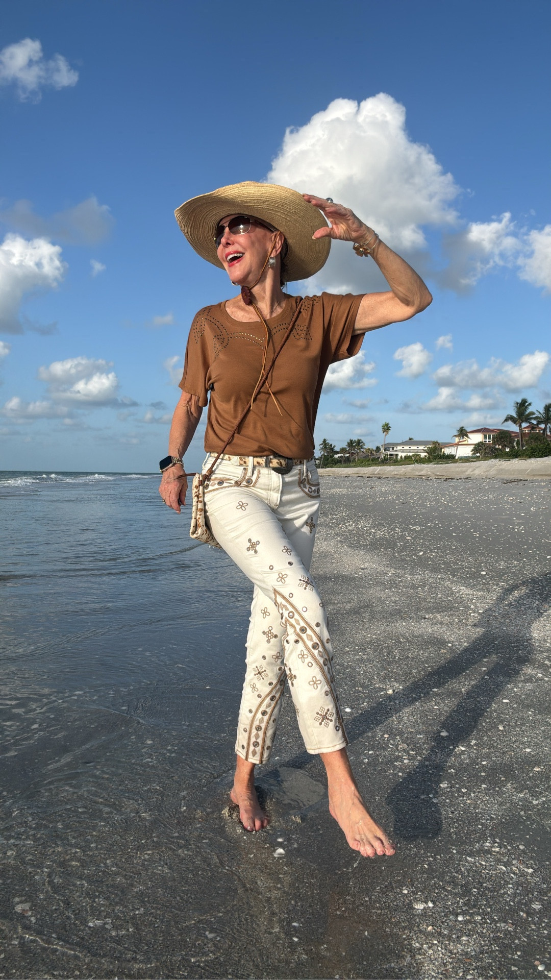 Embellished denim girlfriend jeans.
I wear a size 0 in Chico’s unique sizing.


#LTKSaleAlert #LTKOver40 #LTKFindsUnder100