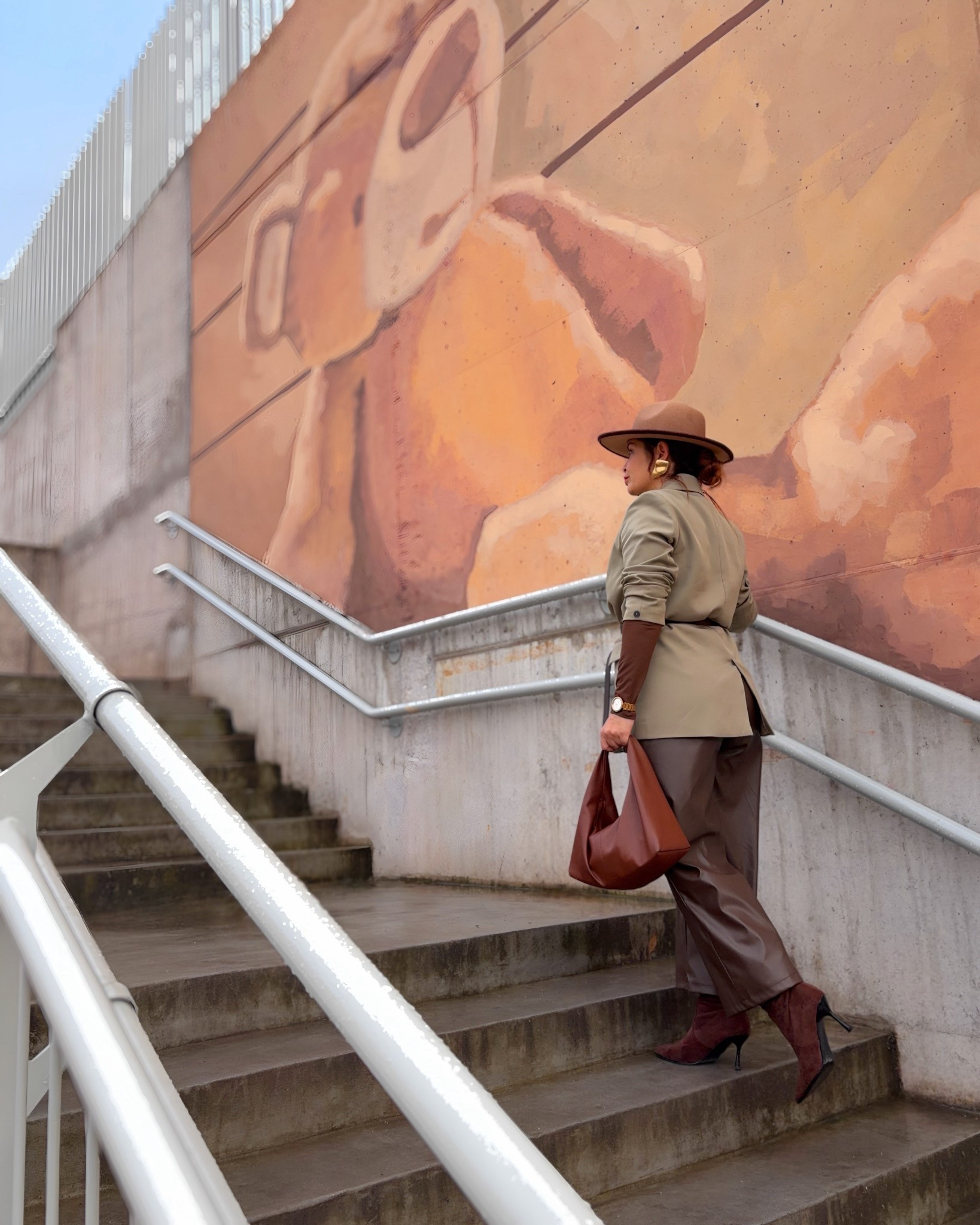 Look clásico y boho 