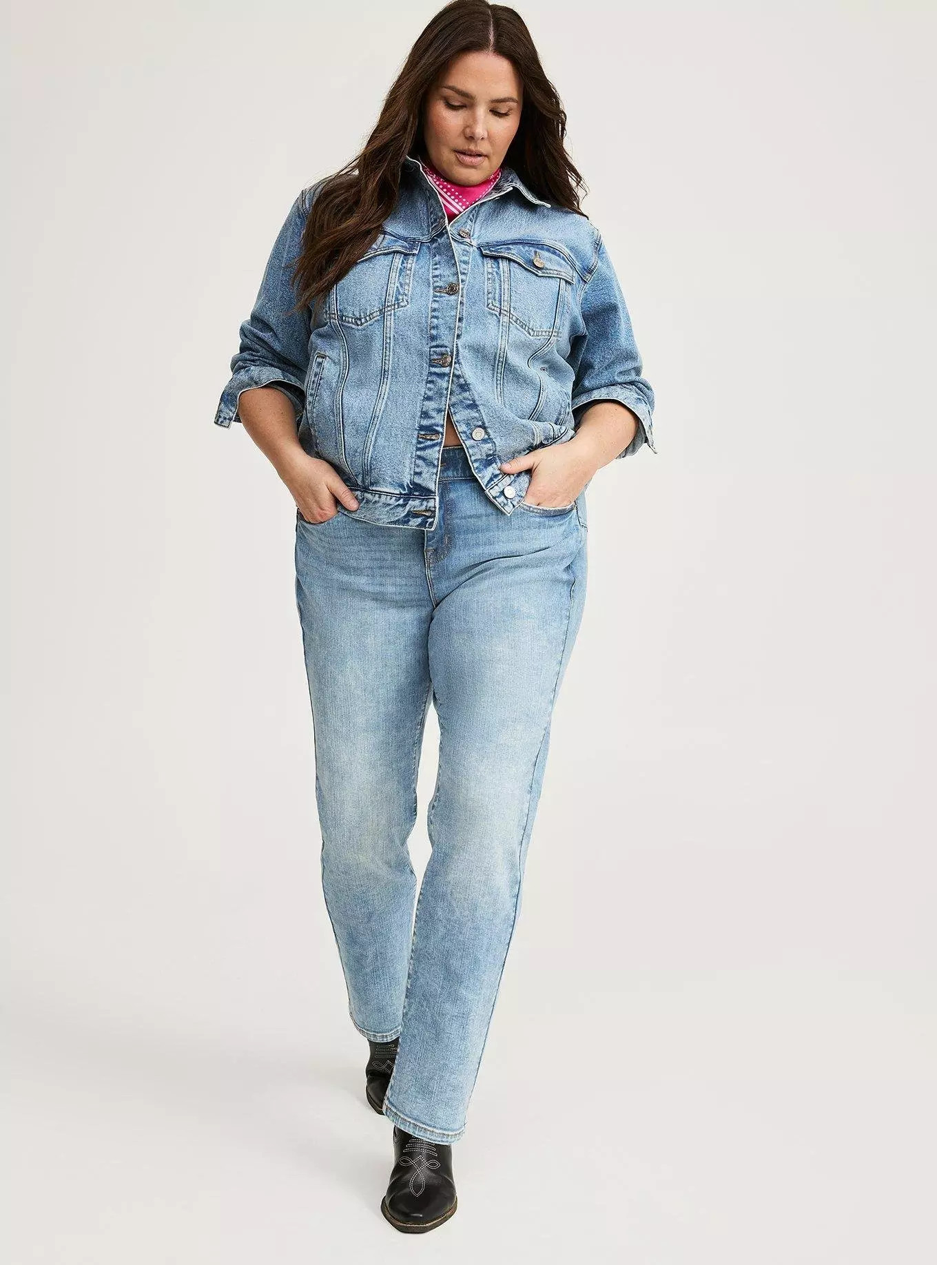 Bombshell High-Rise Straight Jean | Torrid (US & Canada)