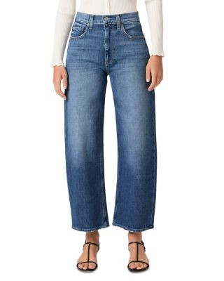 Paige Arellia High Rise Barrel Leg Jeans in Stoneview | Bloomingdale's (US)