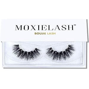 MoxieLash - Boujie Lash - Set of Premium Magnetic Eyelashes - Full-Drama Volume - Mink Lashes for De | Amazon (US)