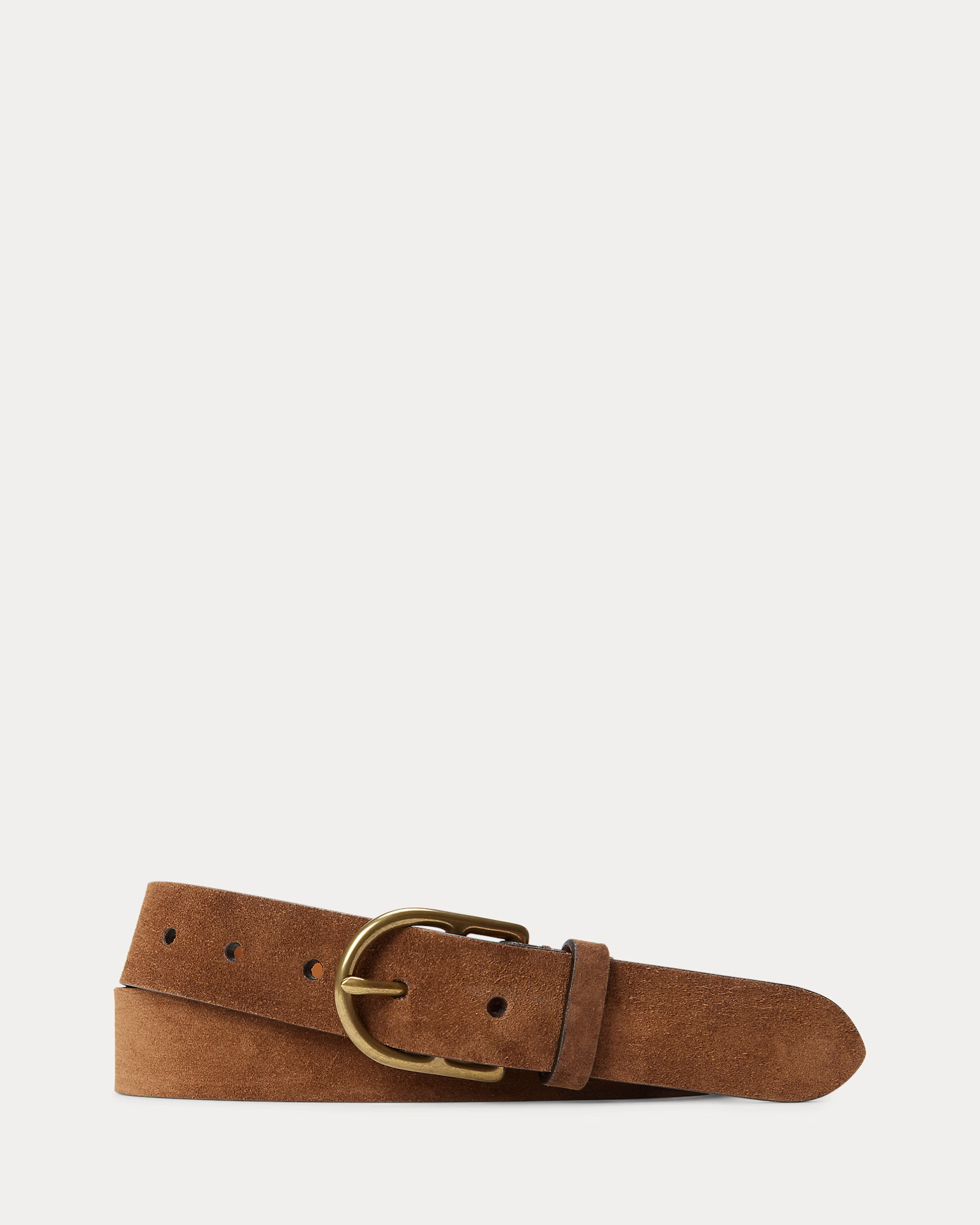 Calf-Suede Dress Belt for Men | Ralph Lauren | Ralph Lauren US