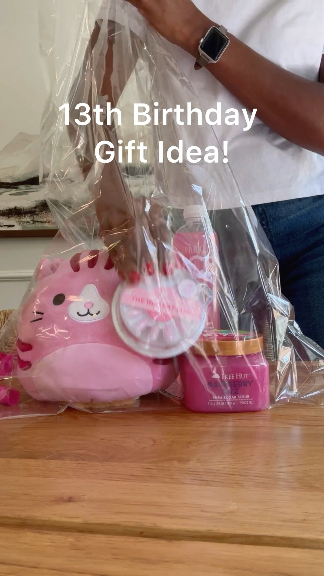 Gift idea for a teen or pre-teen! Pretty in pink gift basket! 

#LTKKids #LTKFamily