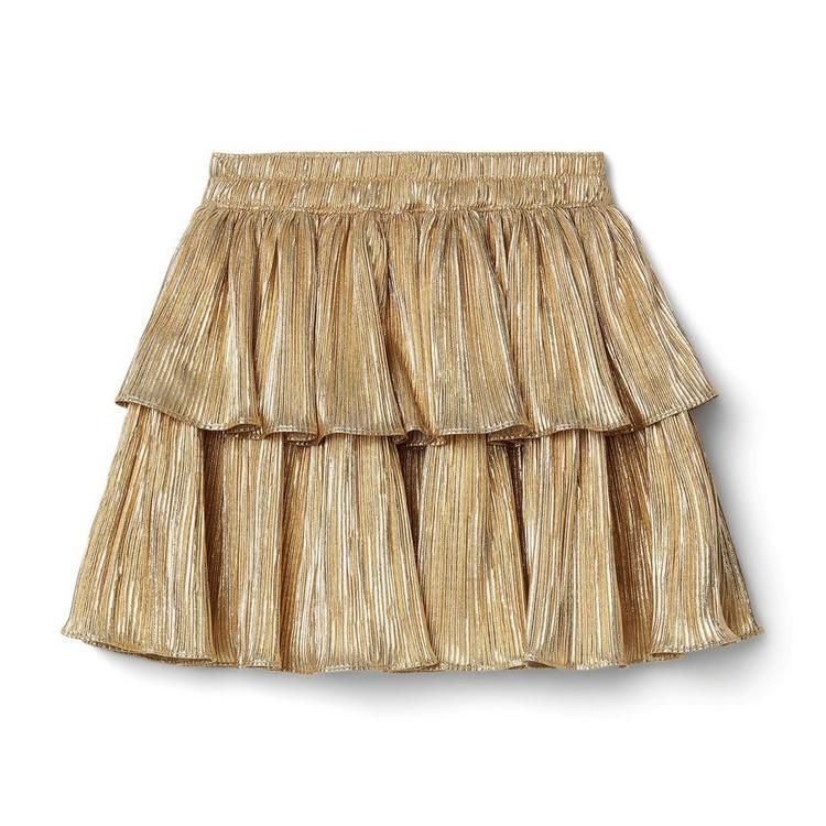 Kimberly Goldson Plisse Tiered Skirt | Janie and Jack