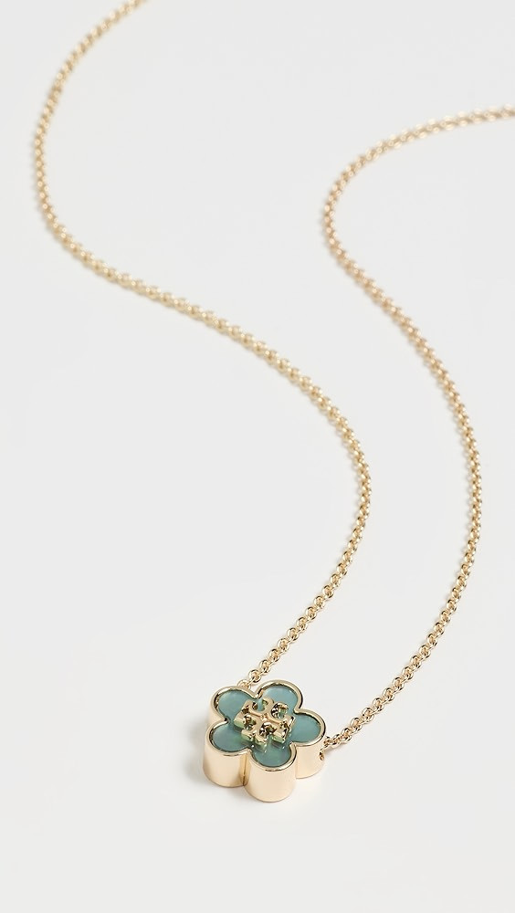 Tory Burch Kira Flower Pendant Necklace | Shopbop | Shopbop