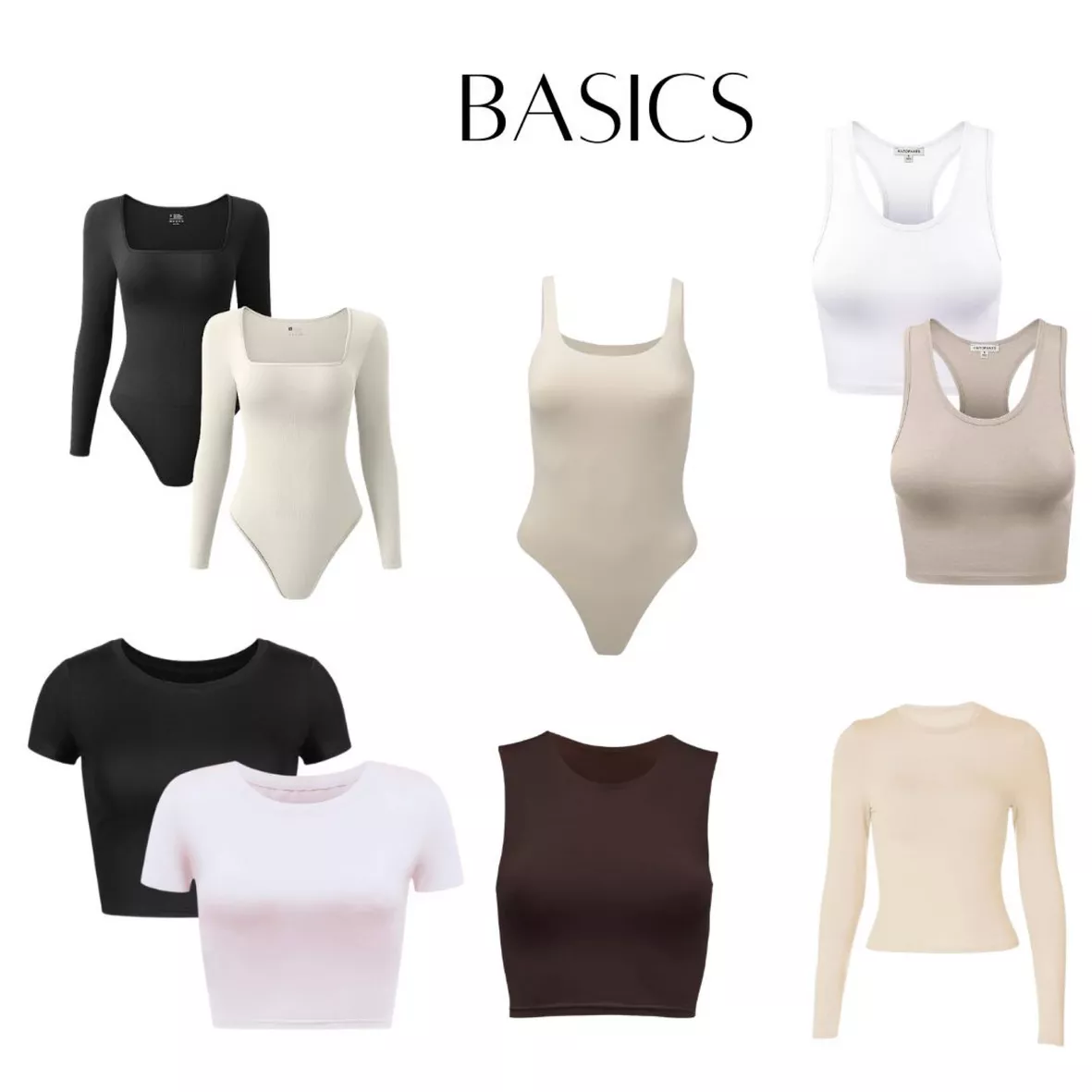 Almere Basics Long Sleeve Double Lined Contour Bodysuit - Basic Thong Style  Long Sleeve Bodysuit for Women : : Clothing, Shoes & Accessories