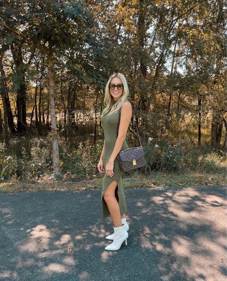 Just blending in with nature 😆 This dress  is an Amazon find under $40 and is super soft and flattering. Highly recommend for the season 🍁🍂



#LTKfindsunder50 #LTKstyletip #LTKSeasonal