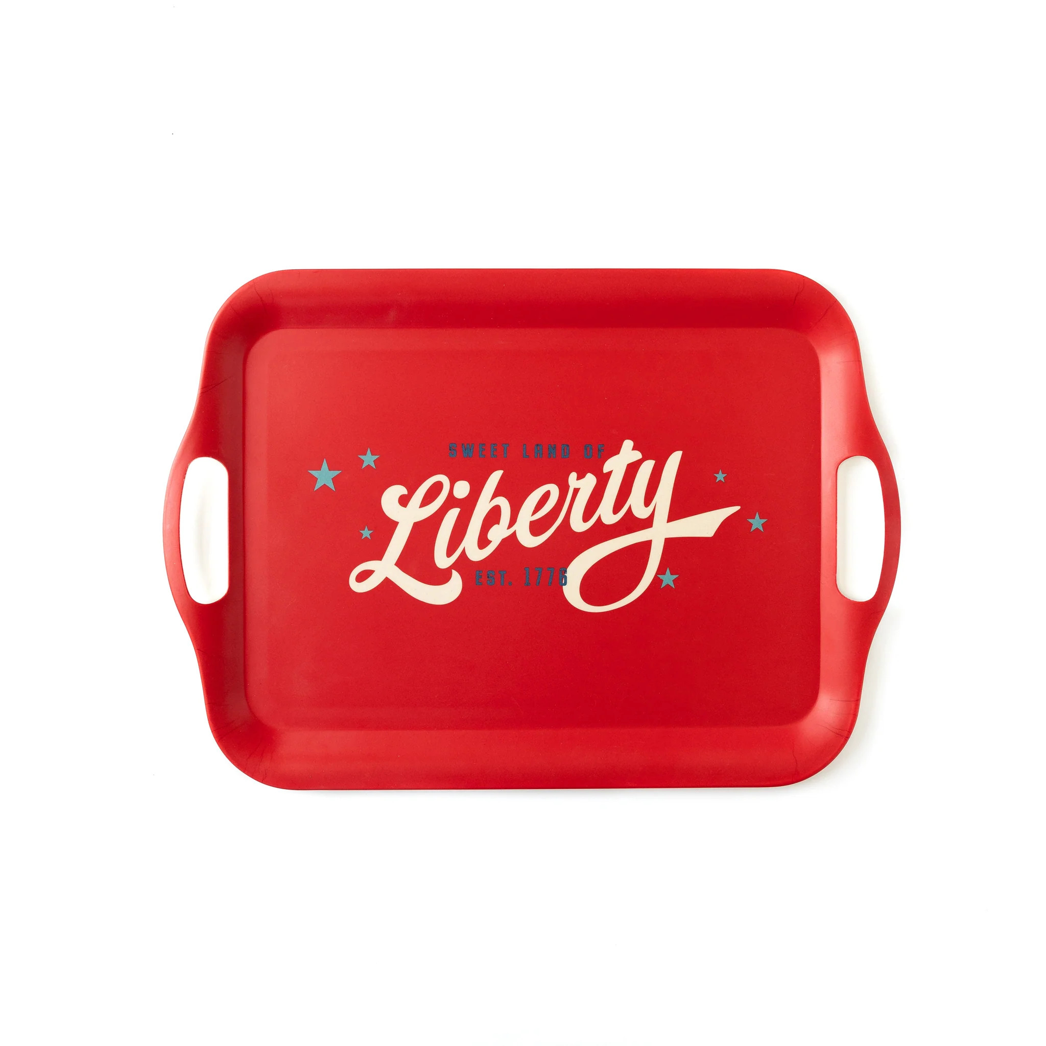 Sweet Land of Liberty Bamboo Tray | My Mind's Eye