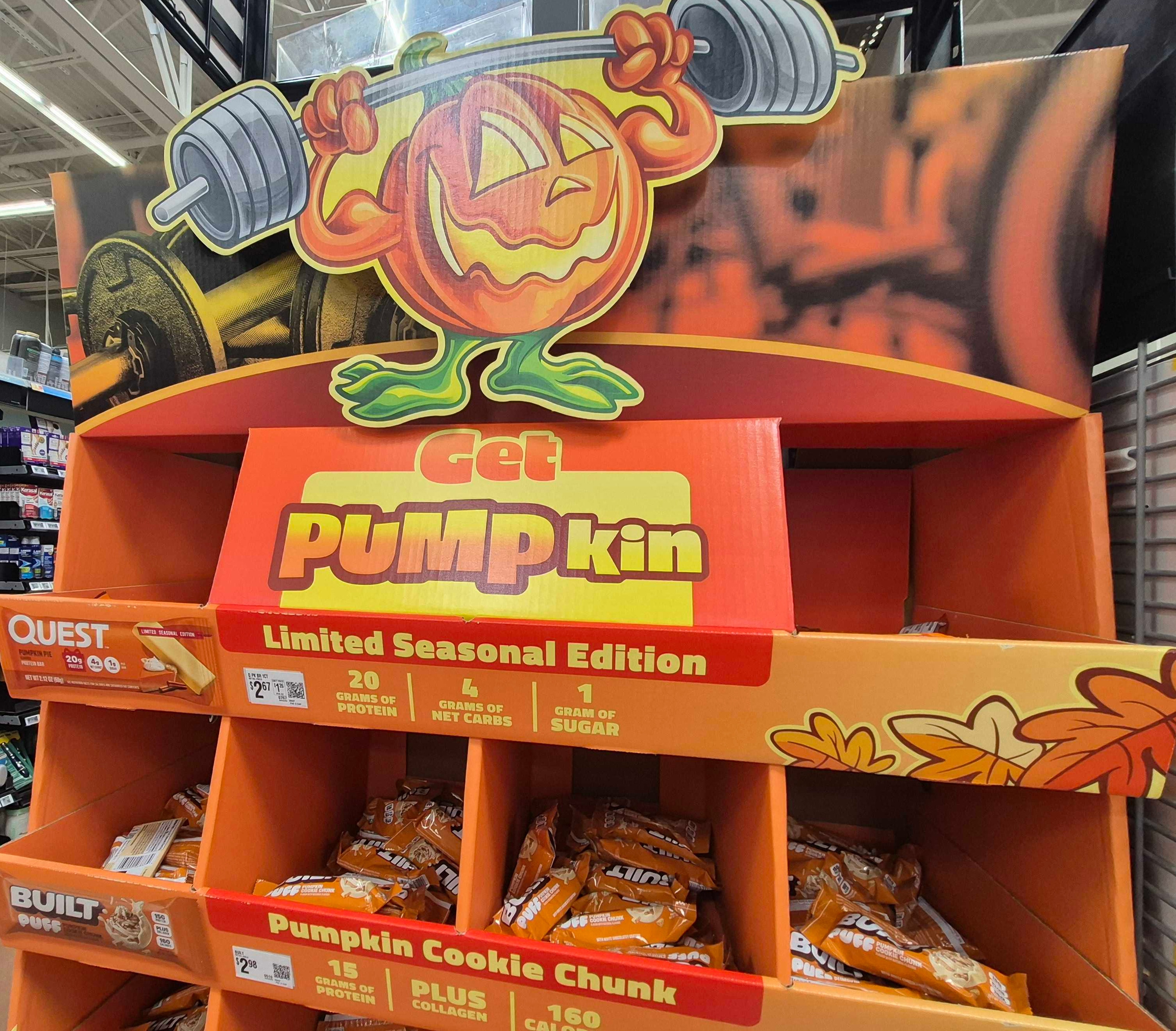 Pumpkin Protein at Walmart 

 