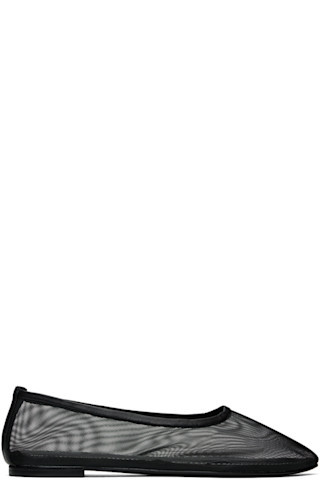 Black Alba Ballerina Flats | SSENSE