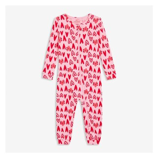 Baby Girls' Double-Zip Sleeper | Joe Fresh