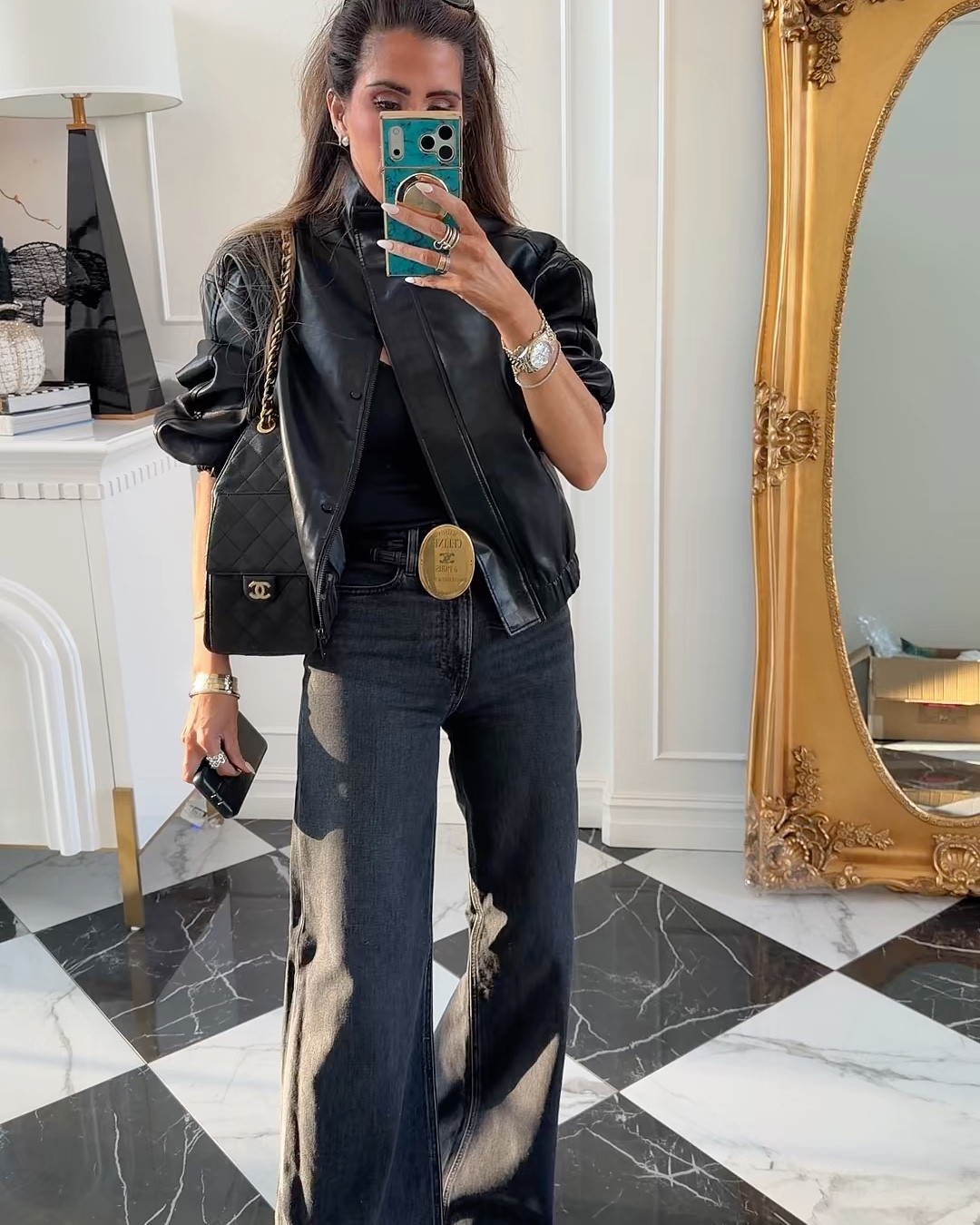 Ok I love these jeans so much! They are crazy flattering and not $700 lol. They are still a splurge but a splurge that is worth it and you’ll get wear out of for years to come! I am in a size 25. Also- I love this jacket - it’s got a funky unique cut and should be in stock still  

#LTKmomlife #LTKootd #LTKdayinmylife