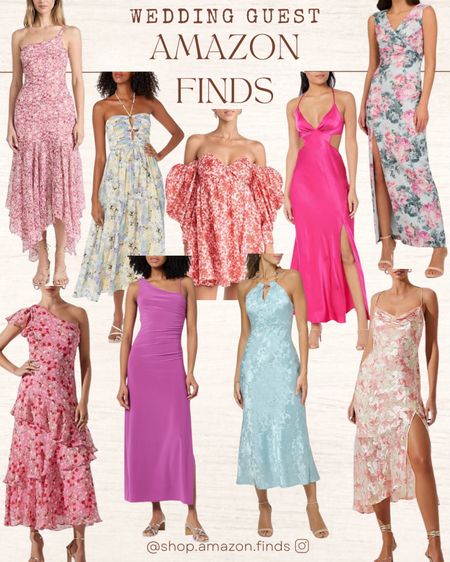 Wedding guest dresses for spring, summer, and destinations all from Amazon!

#LTKstyletip #LTKwedding