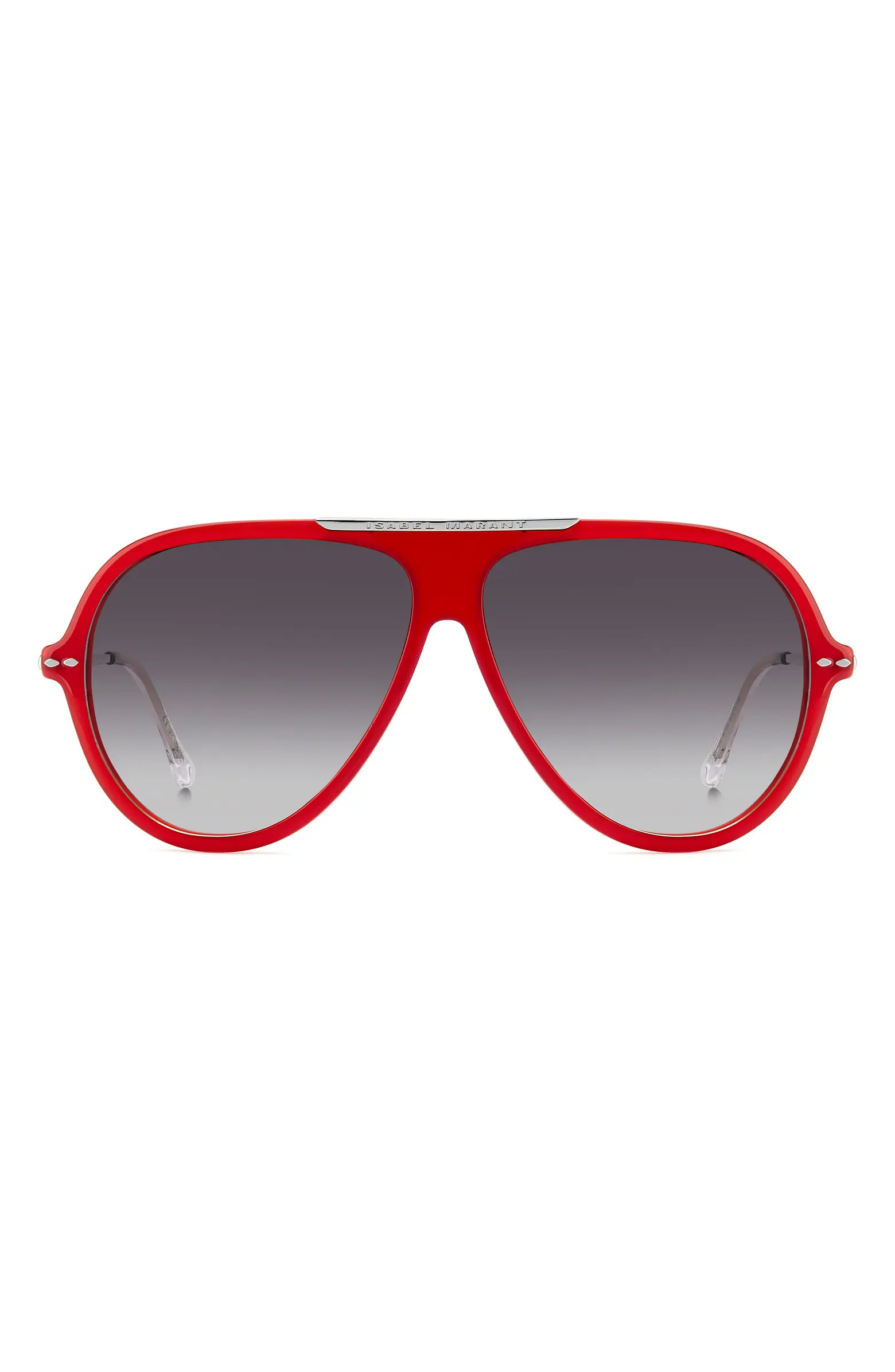 60mm Oversize Pilot Sunglasses | Nordstrom Rack