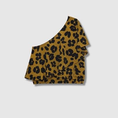 Women's Leopard Print Short Sleeve Blouse - Who What Wear™ Brown | Target