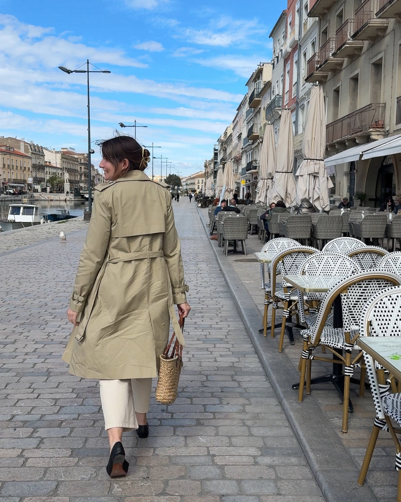 Postcards from a quiet morning in a small town on the Mediterranean coast of France ✨ Café, sea breeze, and a few timeless French wardrobe staples I never travel without: a trench coat, striped marinière, and my go-to woven bag! 

⛵️ Curious about Sète, what to pack for the South of France, and more? Find it all on the blog - link in bio!

❤️ Adore these looks? Comment SHOP to receive a DM with the link or head to the link in bio to shop the looks & more!

👉 Save & Follow to discover French-inspired style and wardrobe tips, designed to elevate your everyday fashion!

With Amour, M.


#LTKWatchNow #LTKTravel #LTKStyleTip