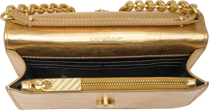 Off-White Jitney Leather Wallet on a Chain | Nordstromrack | Nordstrom Rack