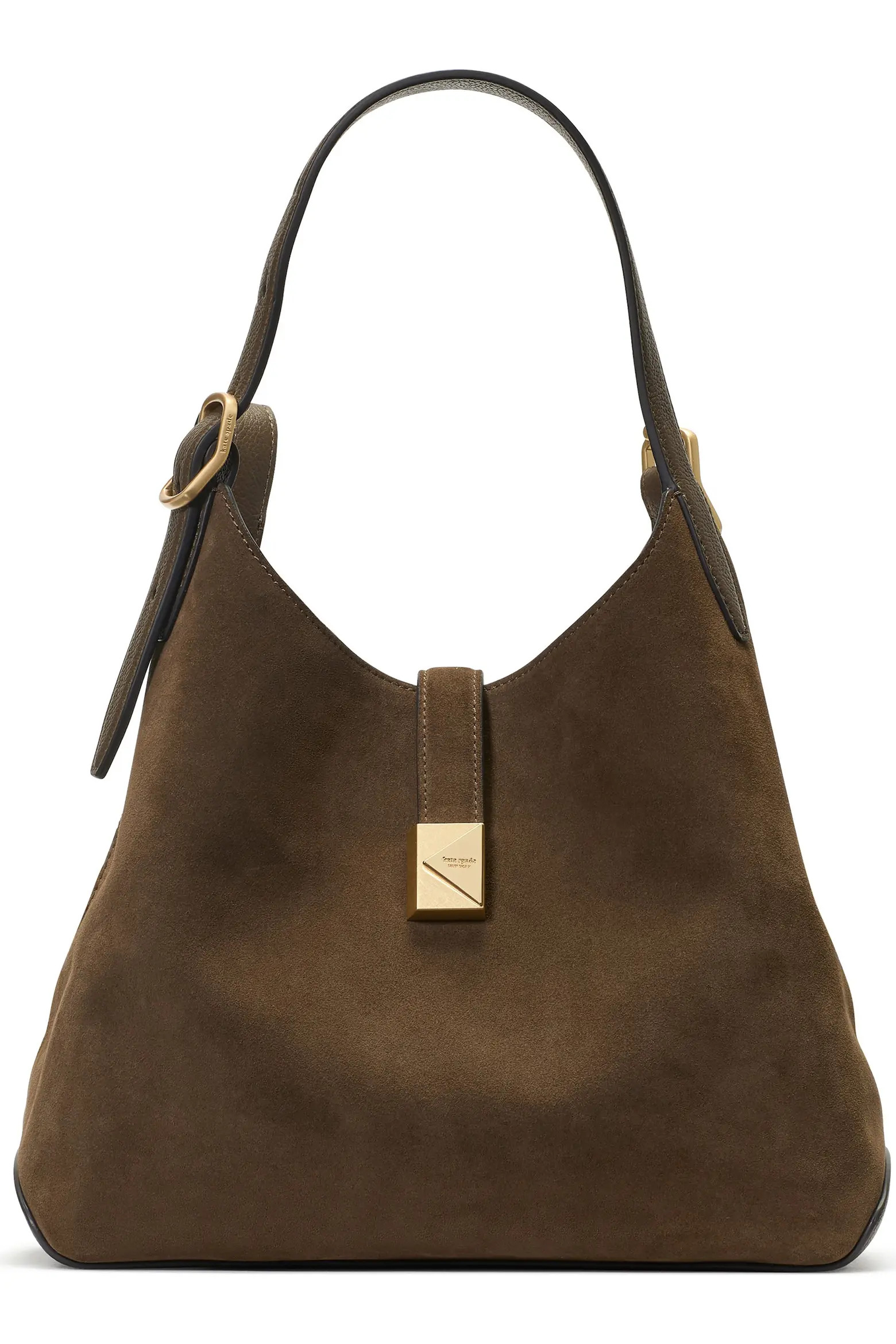 Kate Spade New York deco pebble leather and suede shoulder bag (Women) | Nordstrom | Nordstrom