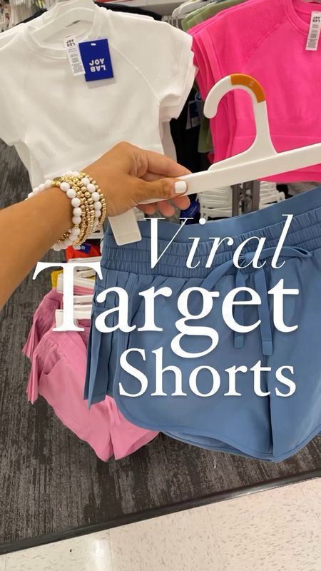 Like and comment “TARGET JOY” to have all links sent directly to your messages. These shorts are so good the details/quality are so nice remind me of fp. Several pretty colors perfect for summer ✨ 
.
#target #targetstyle #targetfashion #workoutshorts #workoutclothes #casualstyle #momstyle #styleover30

#LTKSaleAlert #LTKFitness #LTKActive