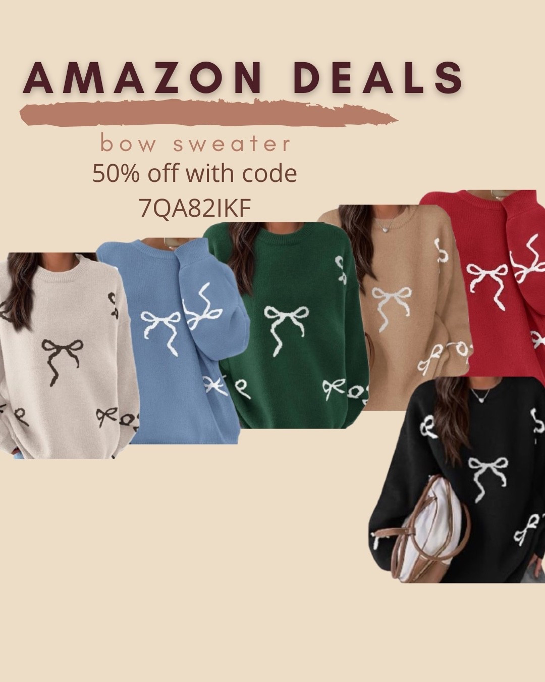 $17 ends 8/18

Amazon fashion
Amazon deals
Bow sweater
Holiday sweater

#LTKSaleAlert