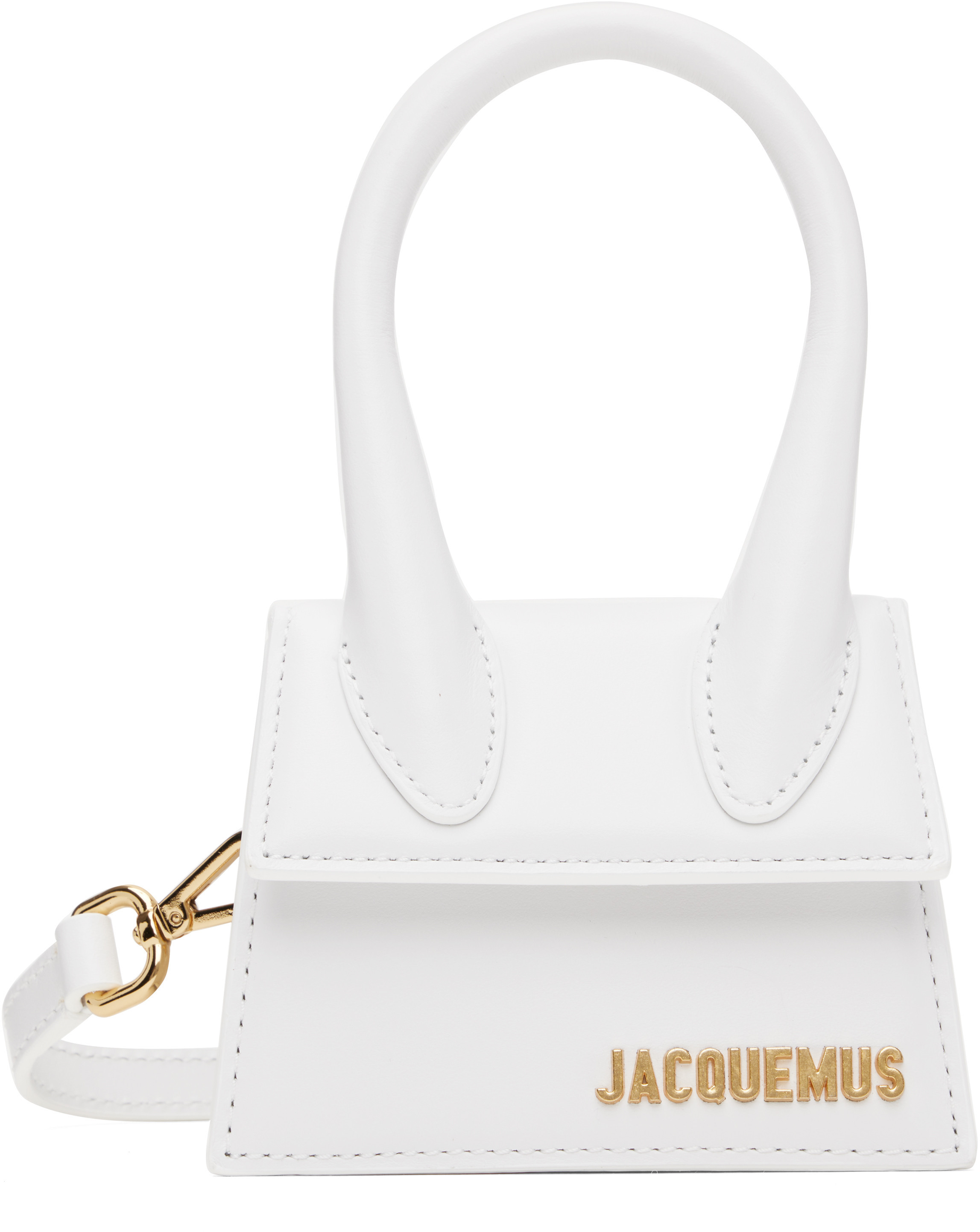 JACQUEMUS White 'The Chiquito' Bag | SSENSE
