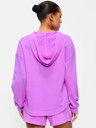Oversized Tunic Beach Hoodie | Old Navy (US)