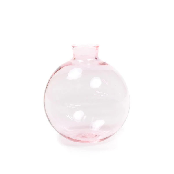 Medium Blown Glass Bud Vase, Pink | The Avenue