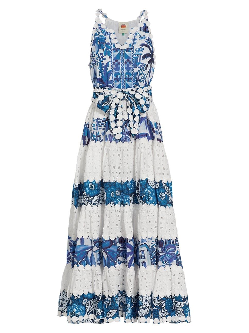 Floral Eyelet Maxi Dress | Saks Fifth Avenue