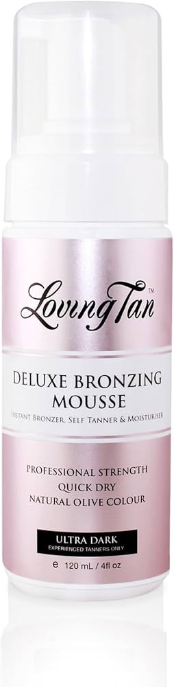 Loving Tan Deluxe Self Tanning Bronzing Mousse, Ultra Dark - Streak Free, Professional Quality Su... | Amazon (US)