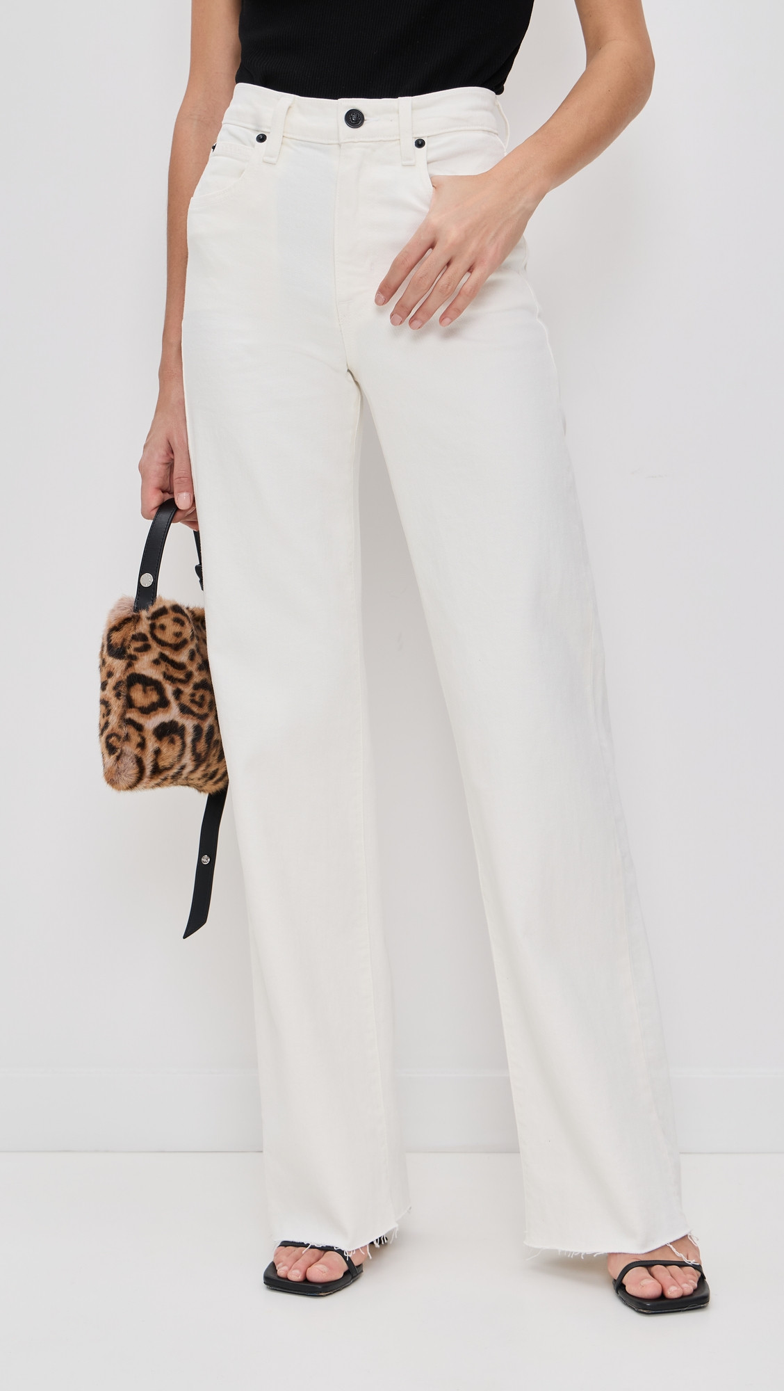 SLVRLAKE Grace Jeans White 25 | Shopbop