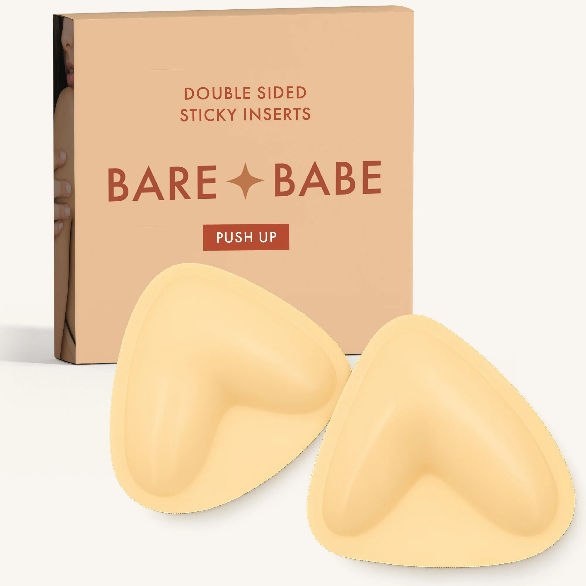 Sticky Push Up Inserts | Bare Babe