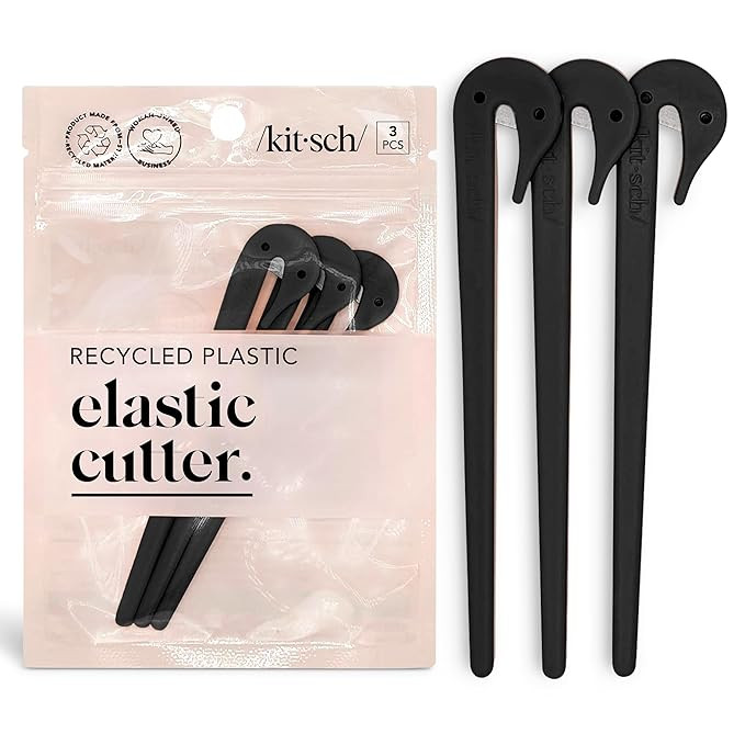 Kitsch Elastic Hair Tie Cutter Tool – Gentle, No Pull For Easy Elastic Bands For Hair Removal |... | Amazon (US)