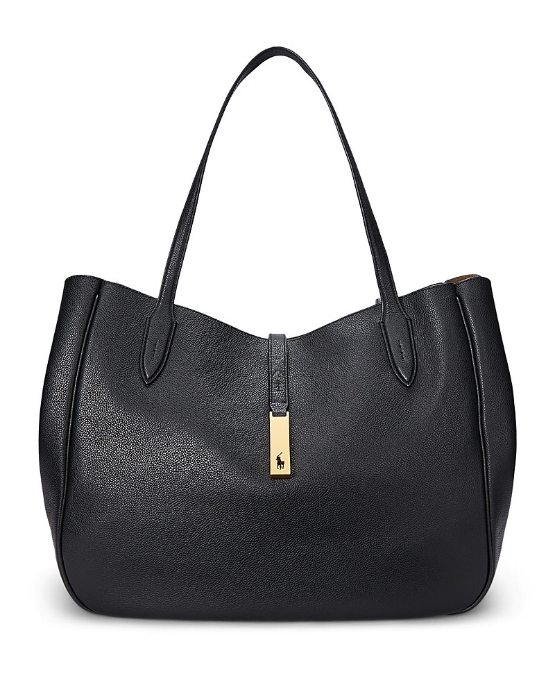 Polo Ralph Lauren Polo Id Leather Large Tote | Bloomingdale's (US)