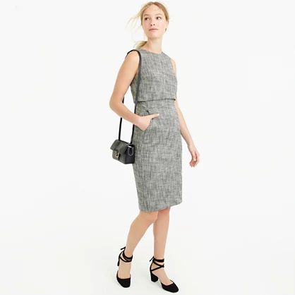 Going-places dress in tweed | J.Crew US