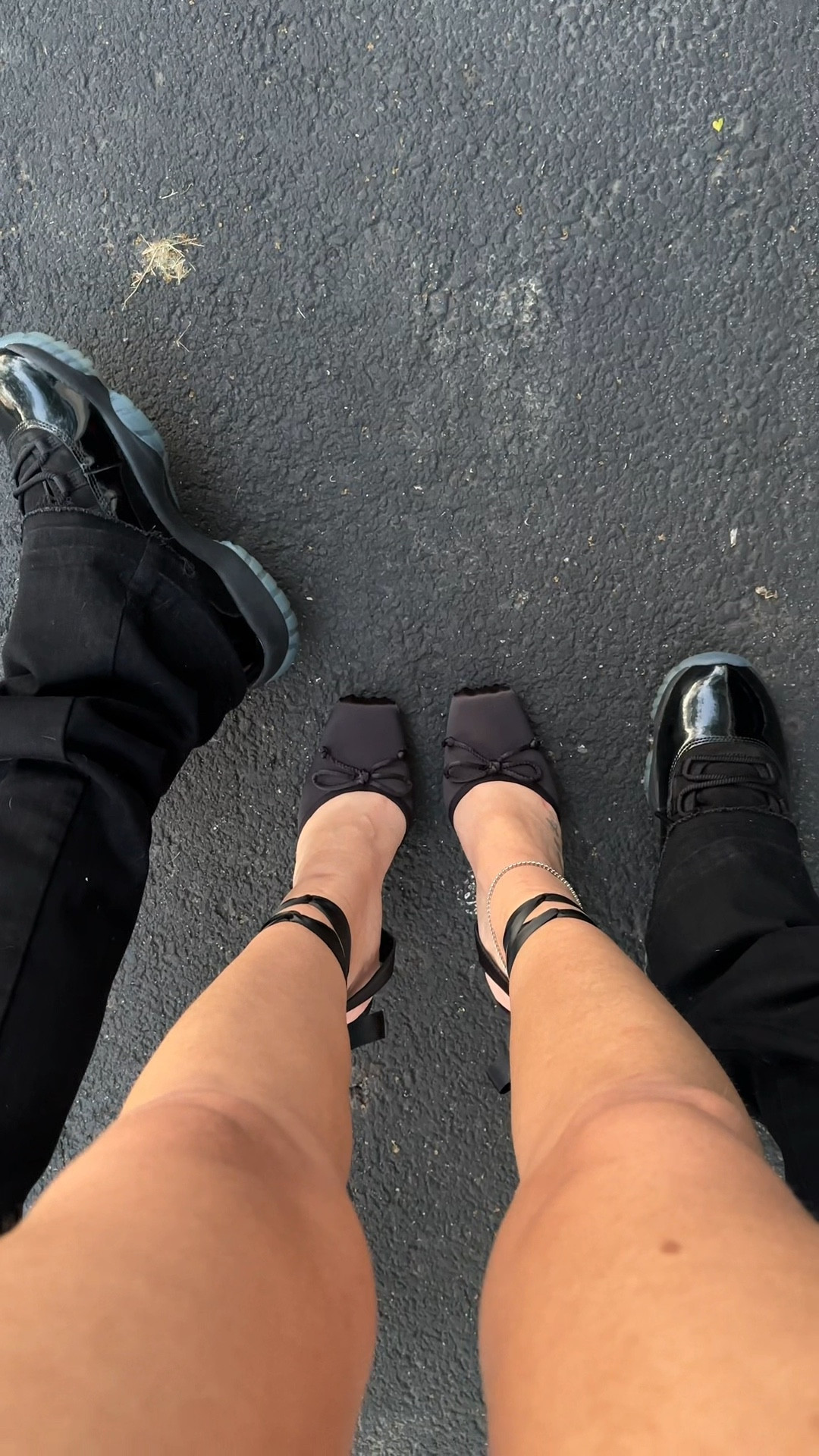 Black satin ballerina heels from Amazon🖤🔥Lace-up straps, bow detail, closed square toe, and a 4-inch stiletto that’s giving legs for days. True to size, comfy, and guaranteed to turn heads.

#LTKFindsUnder50 #LTKShoeCrush #LTKStyleTip